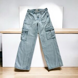BDG Urban Outfitters Skate Cargo Jeans Women’s Sz 30 Hippie Y2K 90’s Grunge